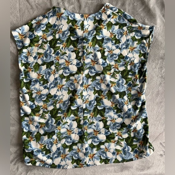 𝅺AMERICAN Apparel Tropical Floral Shift Dress XS/S - Picture 4 of 9